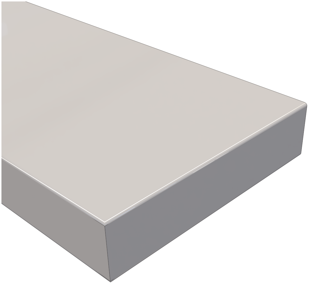 3mm PR Full thickness Open Tread