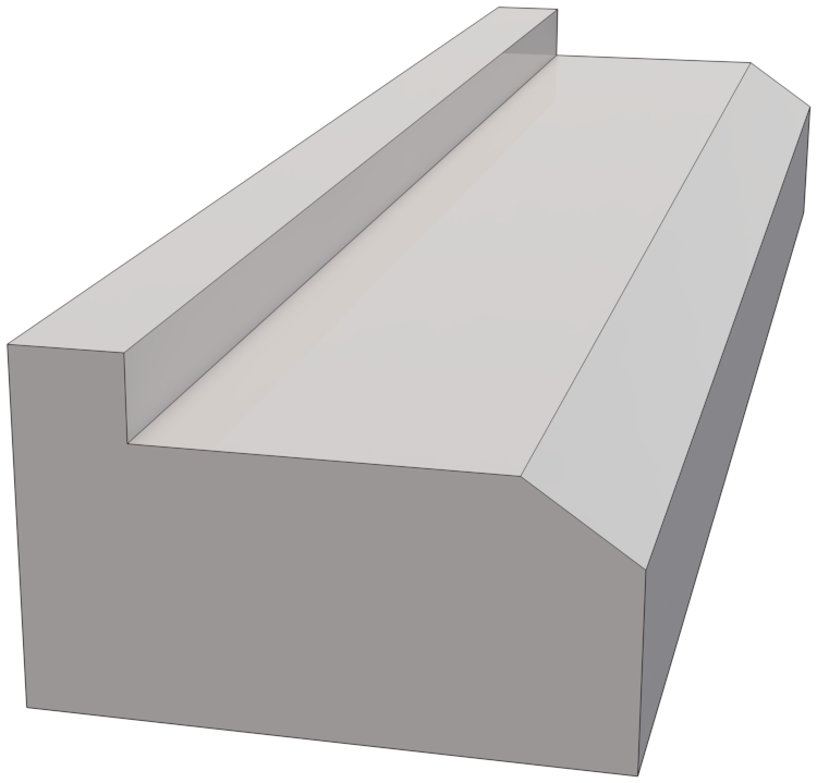 68x42 Weathered Sill to suit 42mm