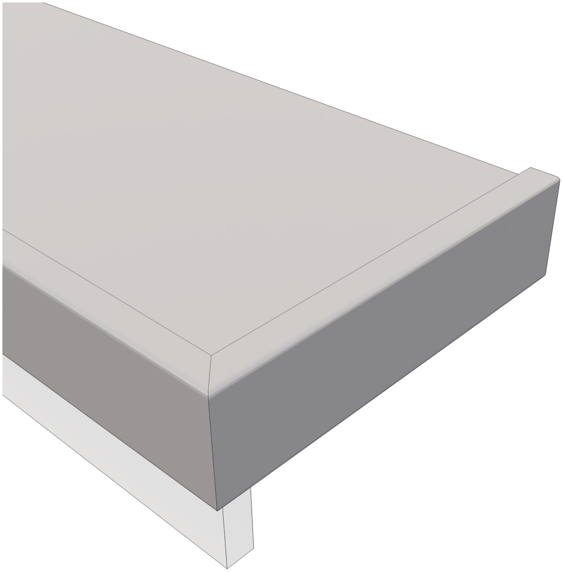 70x19mm 3mm PR Plant-On Sawtooth